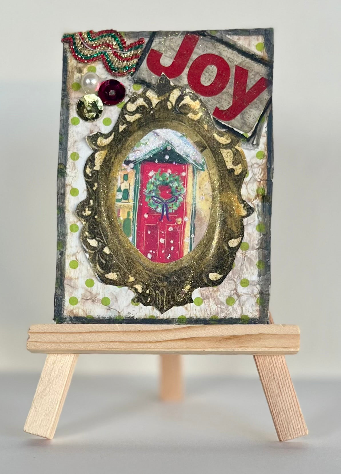 Christmas "Joy" ATC