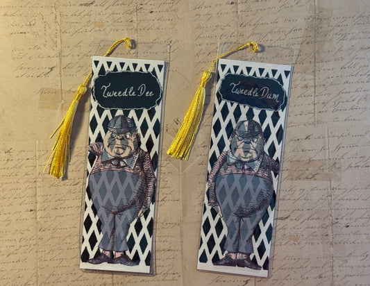 Tweedle Dee and Tweedle Dum Bookmarks