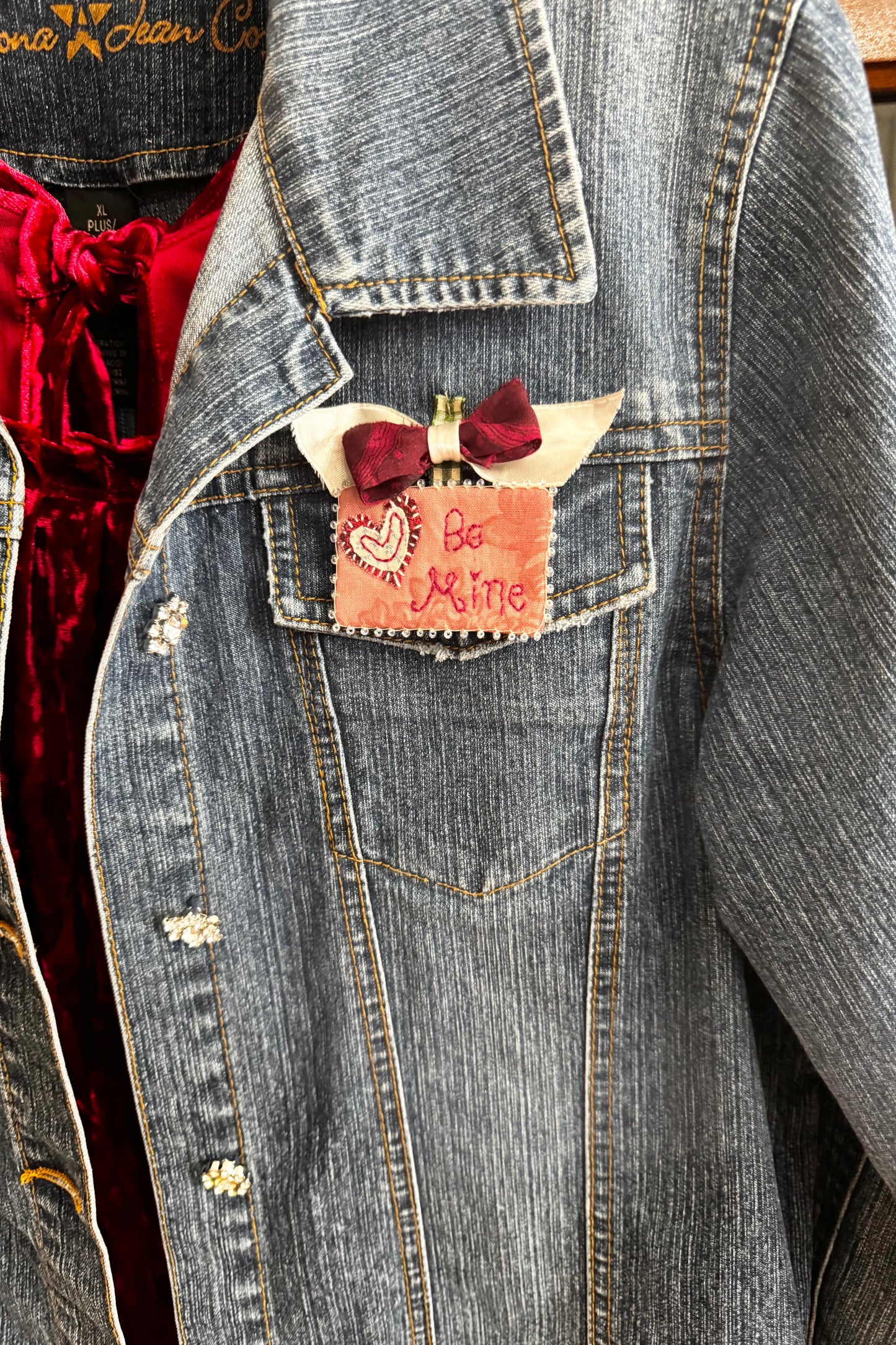 Valentine “Be Mine” Brooch