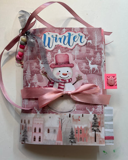 Pink Winter Journal