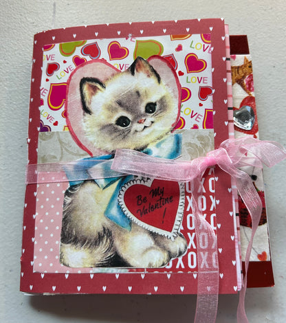 Kitten Valentine Journal and Planner