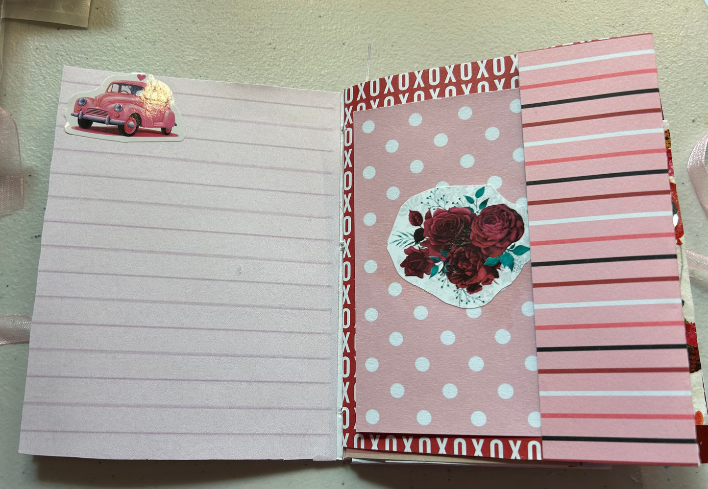 Kitten Valentine Journal and Planner