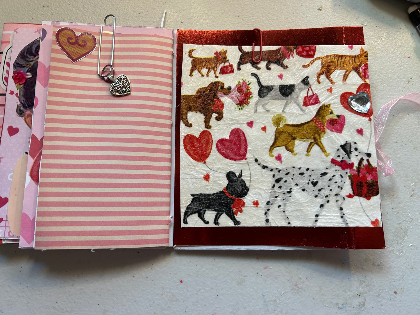 Kitten Valentine Journal and Planner