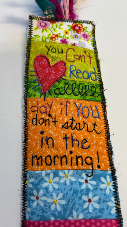 Bookmark- You Can’t Read Allll Day..