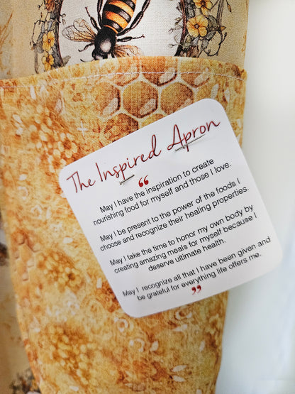 Bee Themed Custom Apron