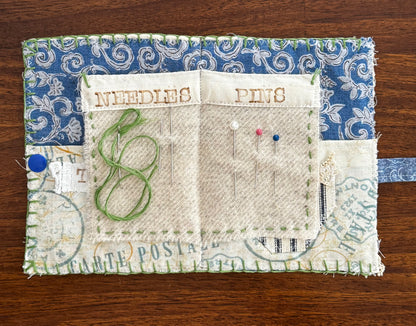 Blue Heart Sewing Case (SC14)