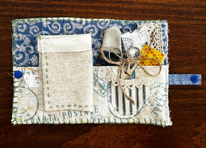 Blue Heart Sewing Case (SC14)