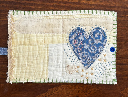 Blue Heart Sewing Case (SC14)