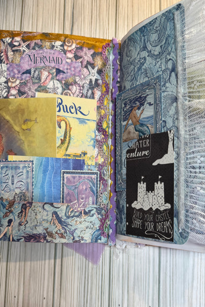 Under The sea hand made journal