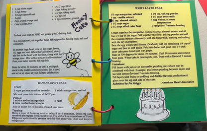 There Was An Old Lady Who Swallowed A Birthday Cake-story-Journal and Recipe Book