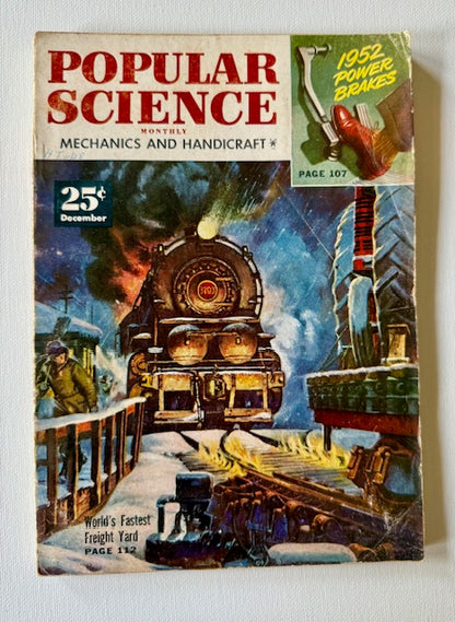 Vintage Popular Science Magazine