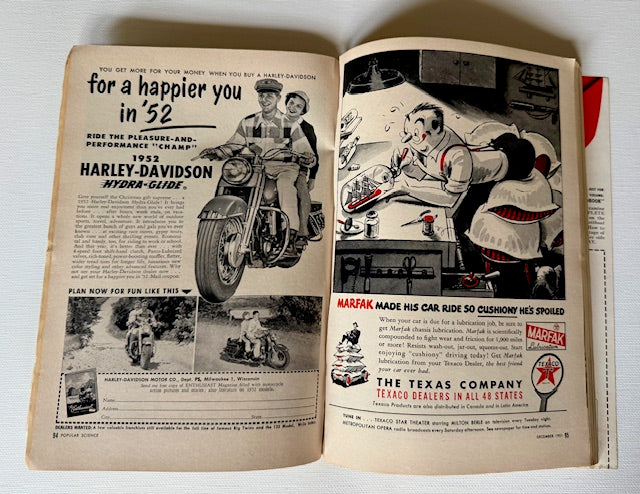 Vintage Popular Science Magazine