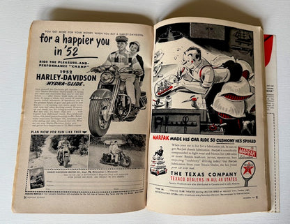 Vintage Popular Science Magazine