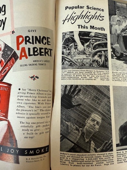 Vintage Popular Science Magazine
