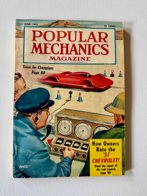 Vintage Popular Mechanics Magazine