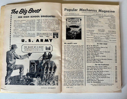 Vintage Popular Mechanics Magazine