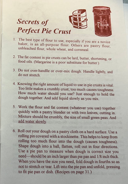 Old Fashioned Pie Recipes by Bear Wallow Books