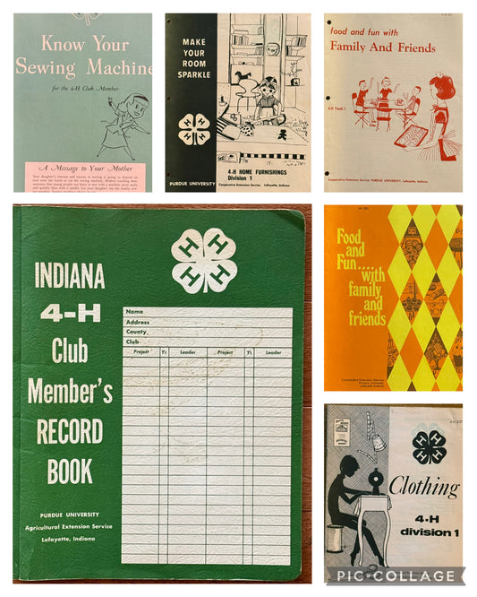 4-H Member’s Record Books (1966 - 1971)