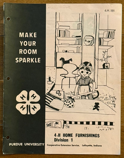 4-H Member’s Record Books (1966 - 1971)