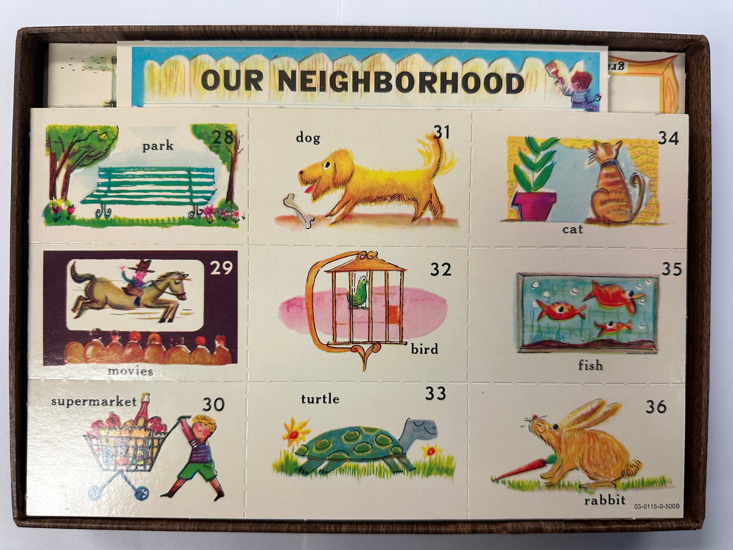 Vintage 1971 The World About Us Lotto Matching Card/Board  Game, Never Been Used, Complete Set