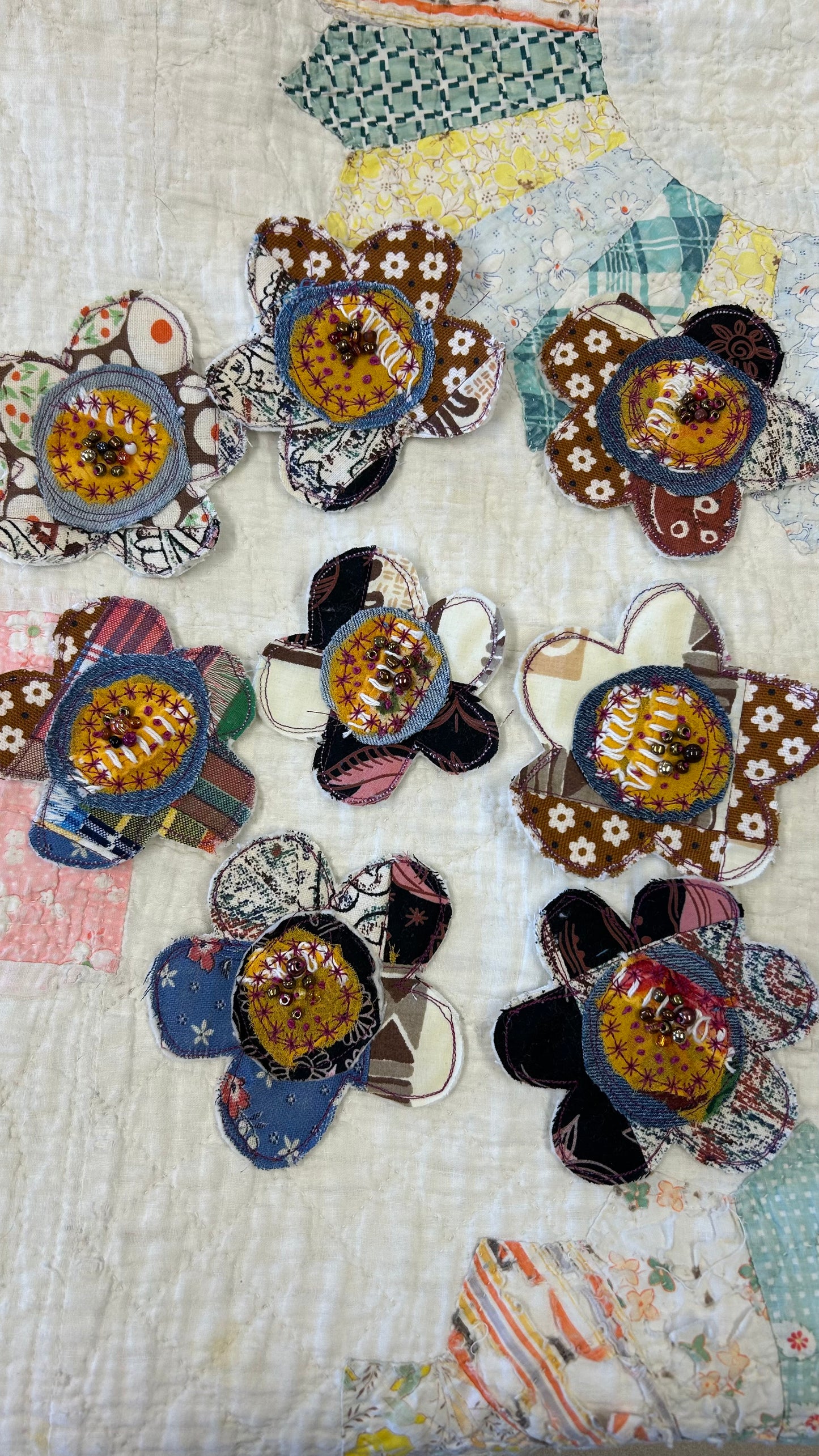 Fall Flower pin