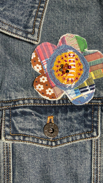 Fall Flower pin
