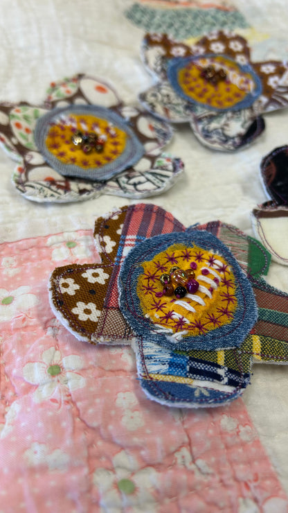 Fall Flower pin