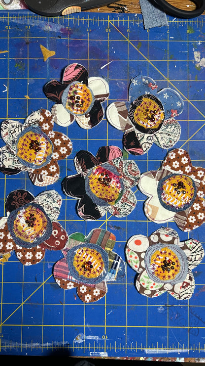 Fall Flower pin