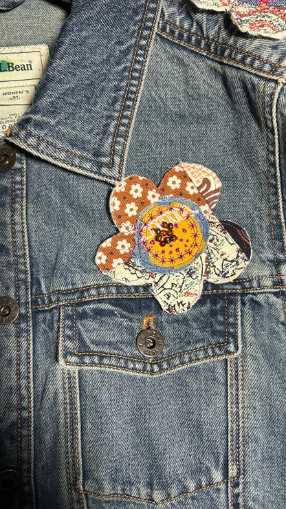 Fall Flower pin