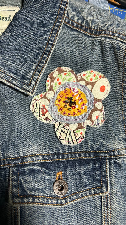 Fall Flower pin
