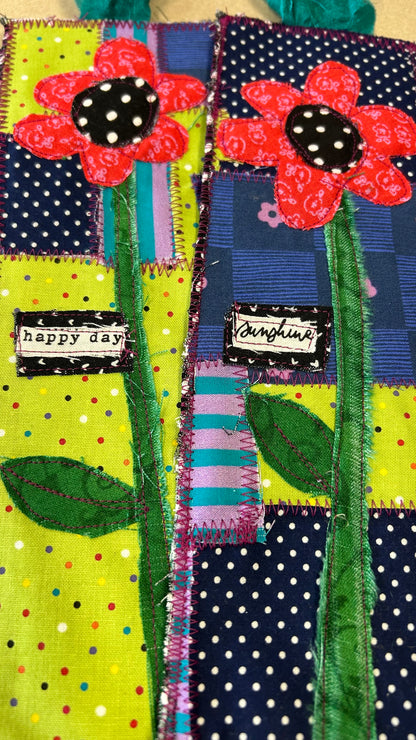 Poppy bookmark- happy day