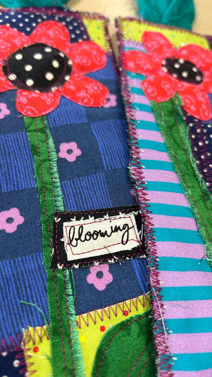 Poppy bookmark- blooming