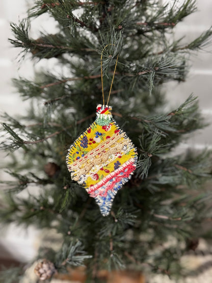 Slow Stitched Ornament (O4)