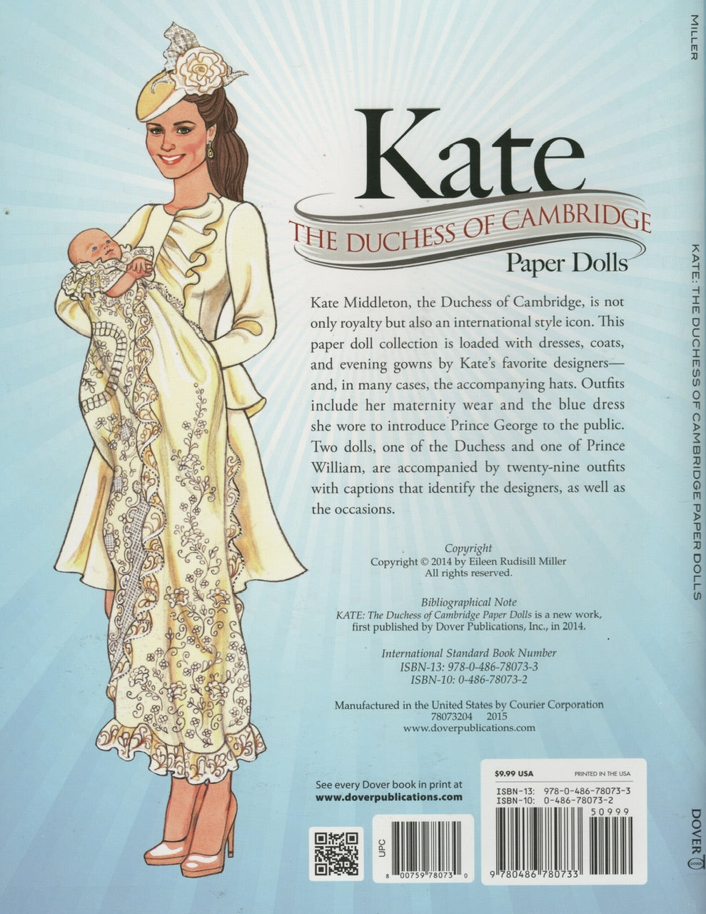 Kate, The Duchess of Cambridge Paper Dolls - 2014