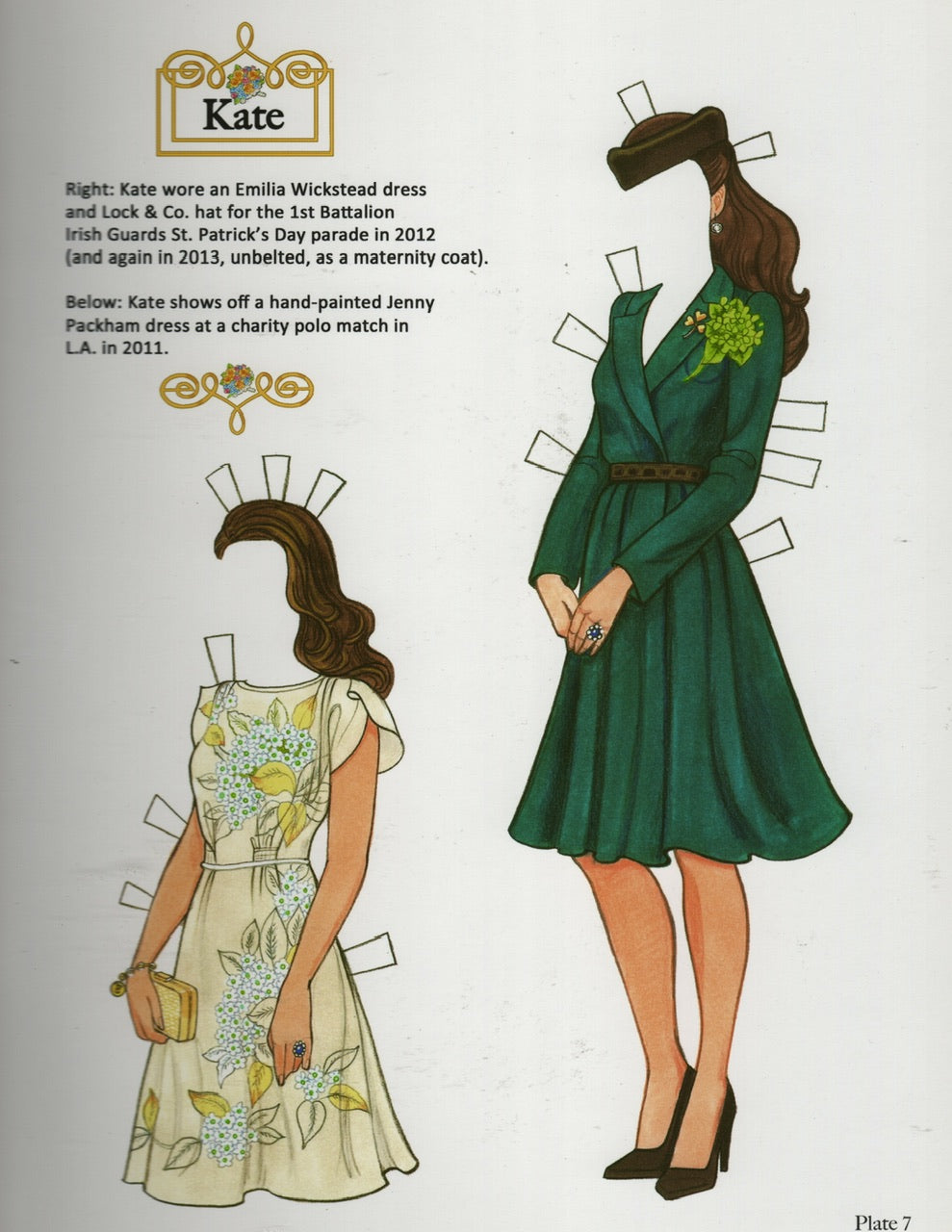Kate, The Duchess of Cambridge Paper Dolls - 2014