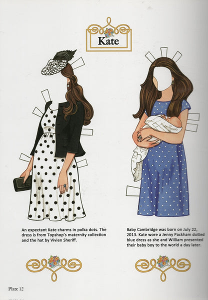 Kate, The Duchess of Cambridge Paper Dolls - 2014