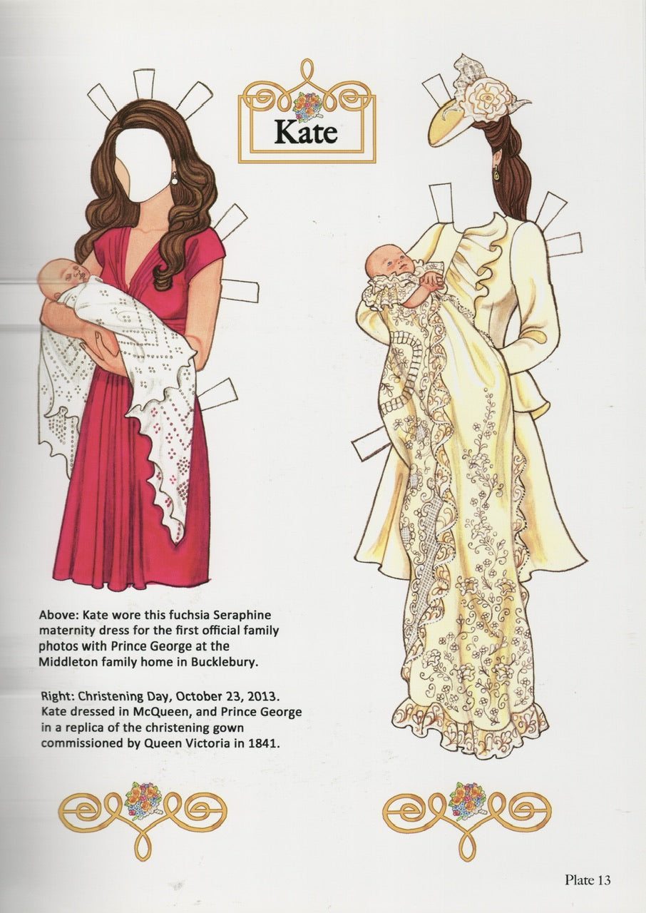 Kate, The Duchess of Cambridge Paper Dolls - 2014