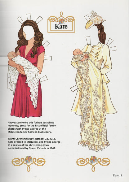 Kate, The Duchess of Cambridge Paper Dolls - 2014