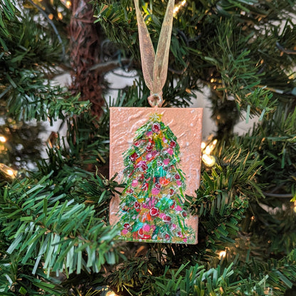 Miniature Painted Christmas Ornament