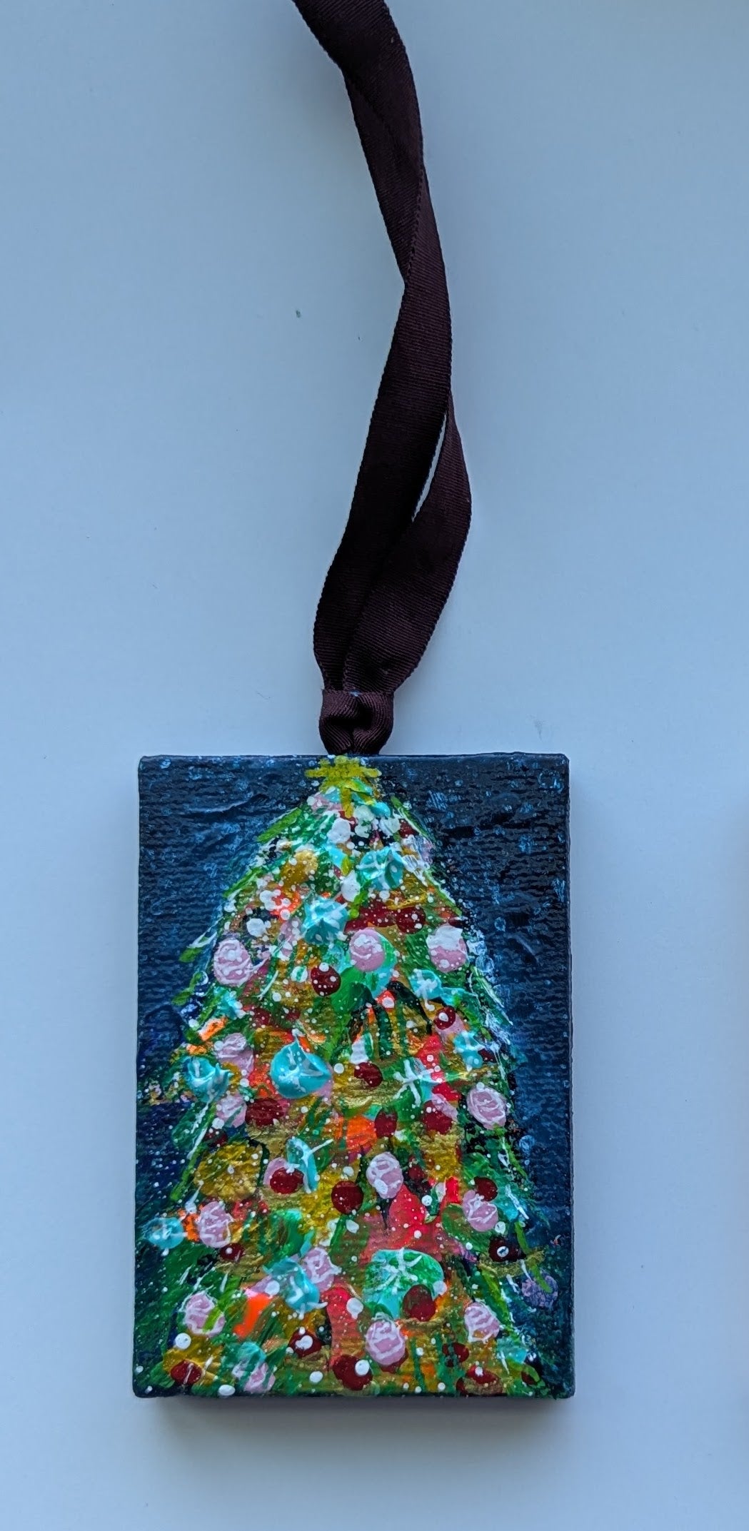 Miniature Painted Christmas Ornament
