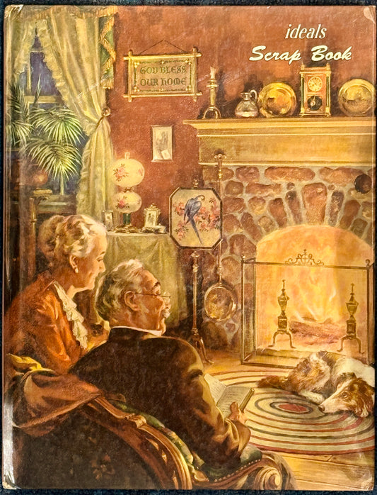 ideals Scrap Book - 1961 Vintage Hardback Edition