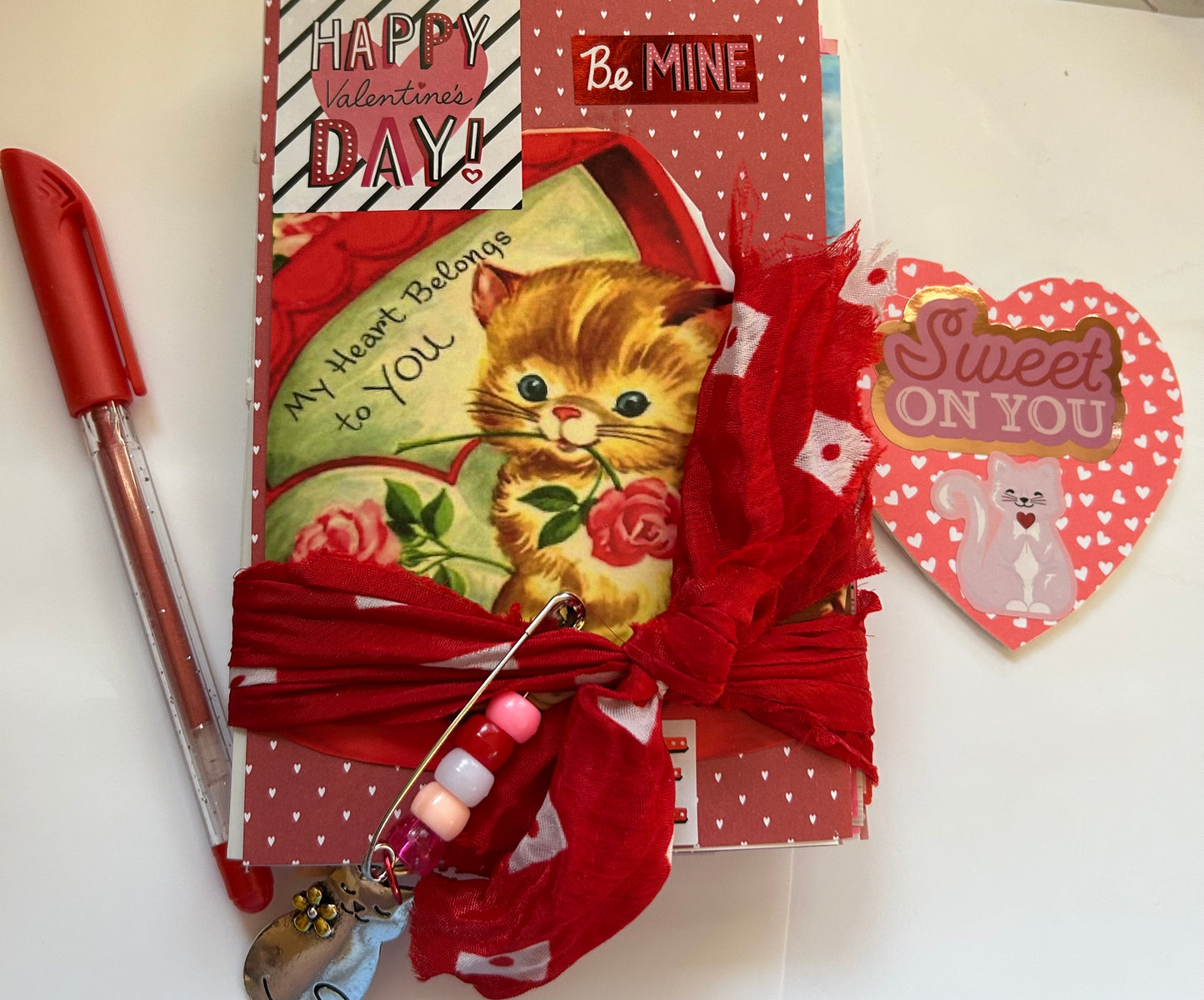 Kitten Valentine’s Day Journal