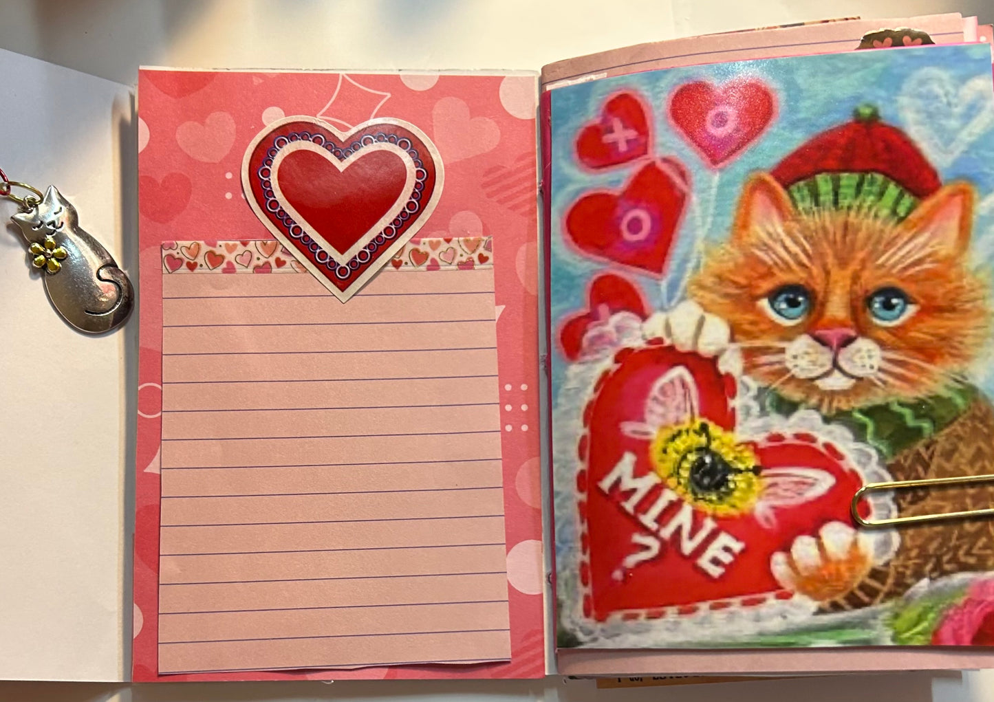 Kitten Valentine’s Day Journal