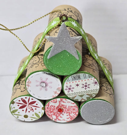 Wine Cork Christmas Tree ornament