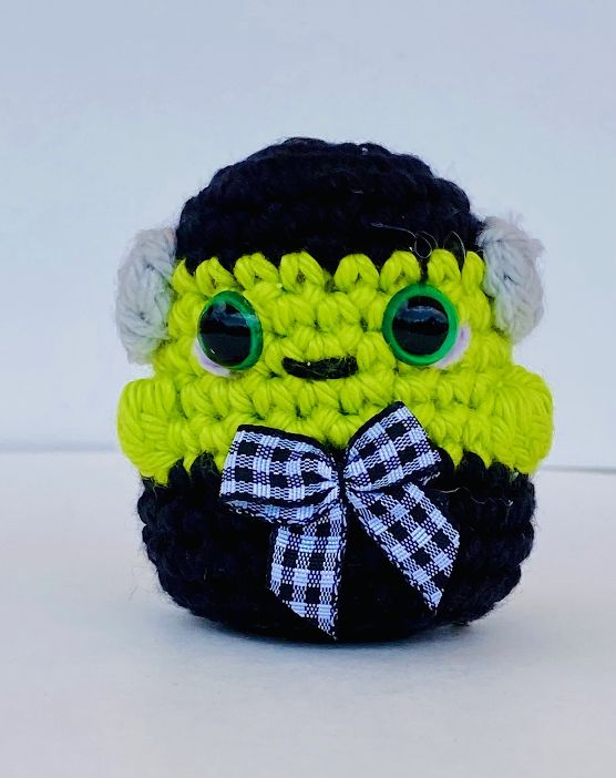 Little Frankie Crocheted Halloween Figure