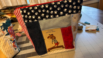 Golden Book Zipper Pouch – Dog & Bone