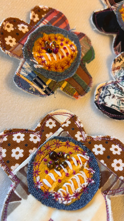 Crazy Daisy Pins
