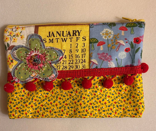 January Zipper Pouch