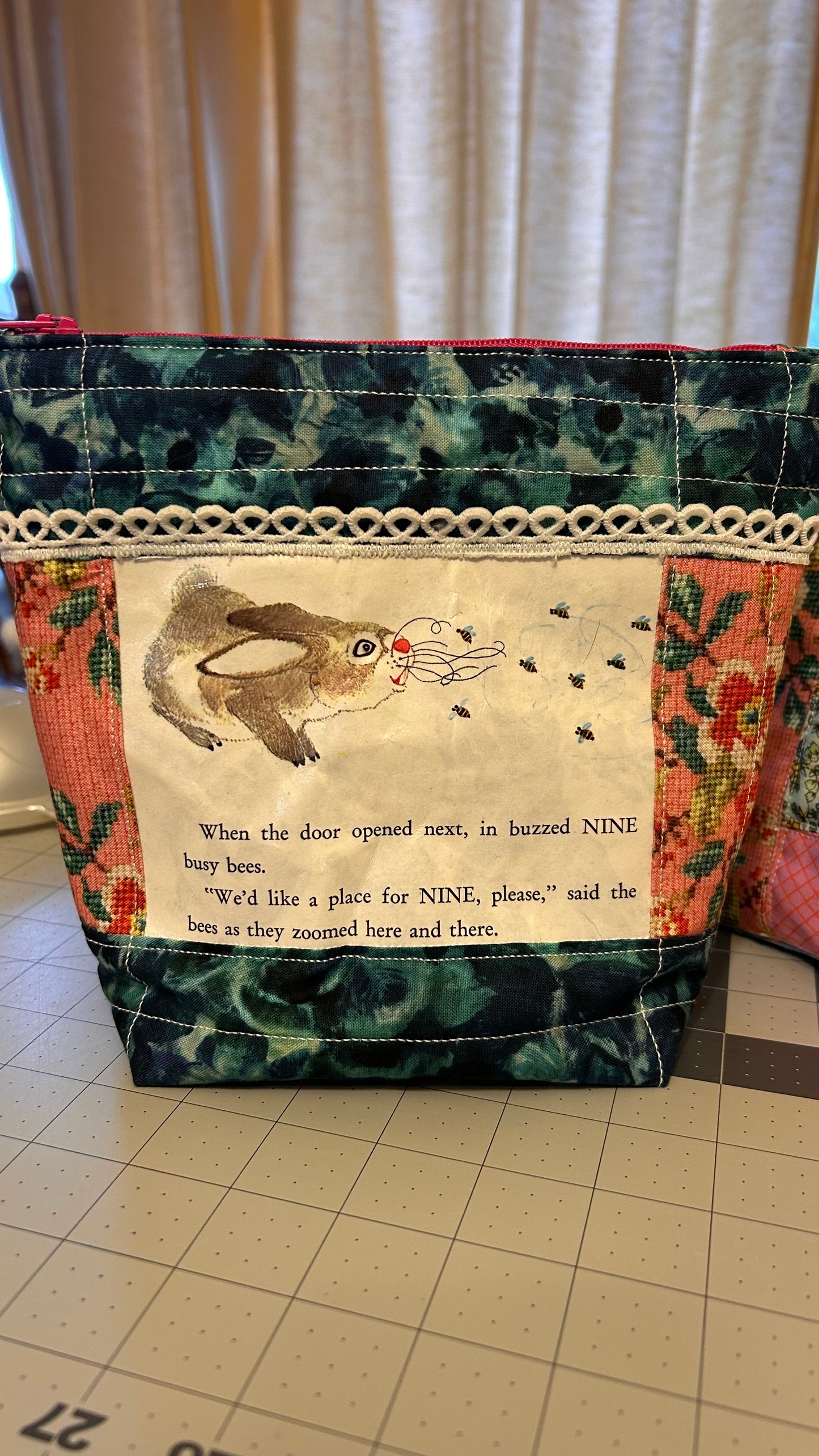 Golden Book Zipper Pouch Bunny