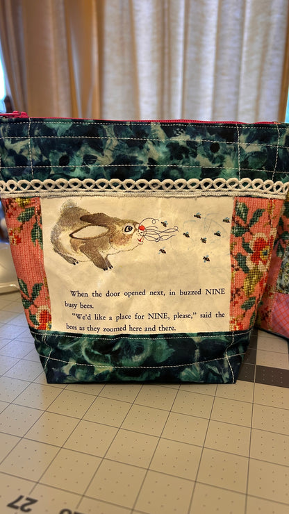 Golden Book Zipper Pouch Bunny